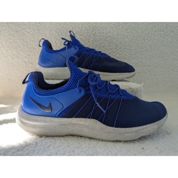 Nike Darwin mens shoes Blue/White/ Black Sz 12 - Picture 1 of 10